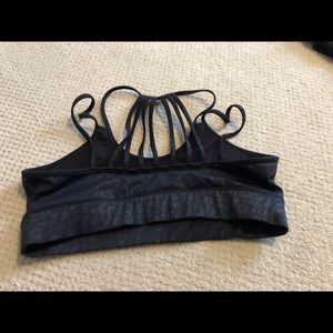 GUC XL CVG Black Leopard Sports Bra